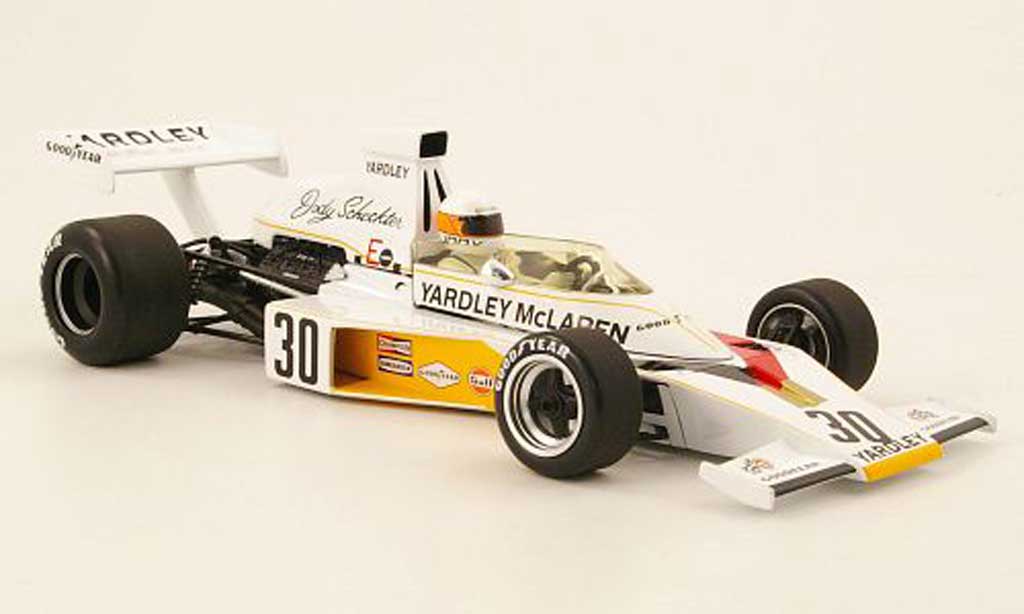 Ford F1 1973 1/18 Minichamps 1973 mclaren ford m23 no.30 yardley gp grande bretagne j.scheckter avec panneaux amovibles diecast model cars