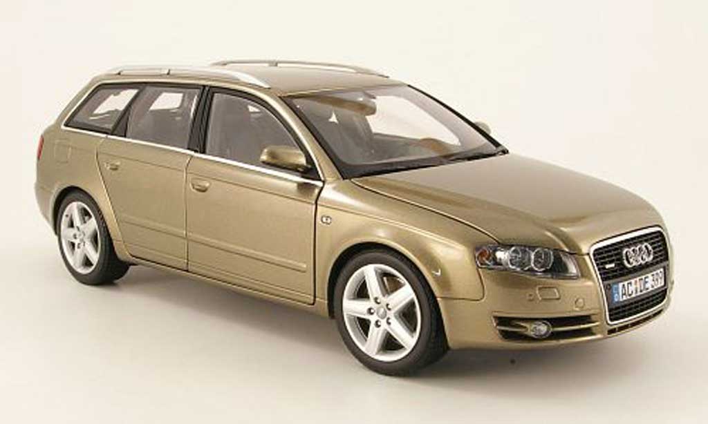 Audi A4 avant 1/18 Minichamps avant beige 2005 diecast model cars