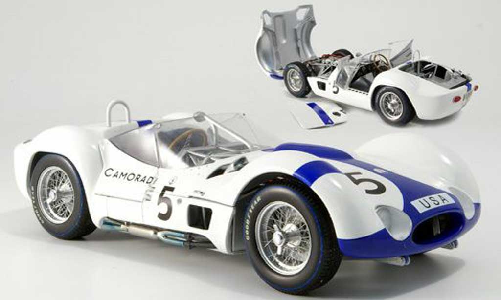 Maserati Tipo 1/18 Minichamps 61 no5 camoradi 1000km nurburgring 1960 diecast model cars