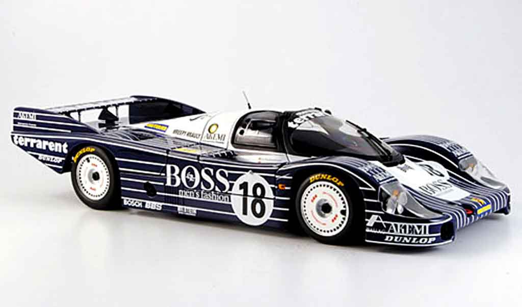 Porsche 956 1983 1/18 Minichamps 1983 l lassig-plankenhorn-wilson le mans diecast model cars