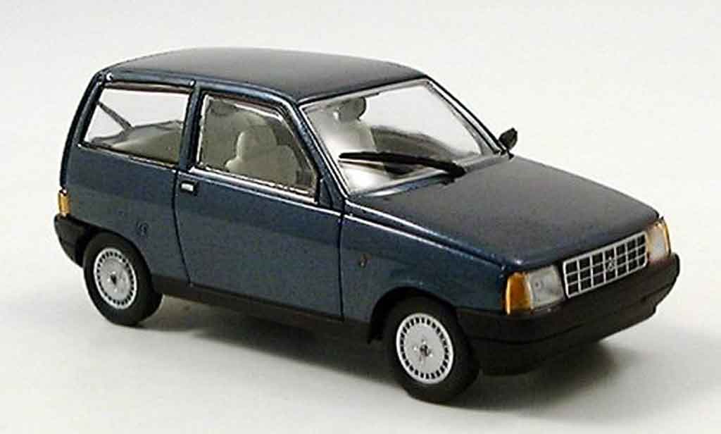Autobianchi Y10 1/43 Starline blue diecast model cars