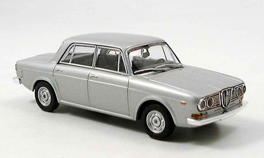 Lancia 2000 1/43 Starline berline grey diecast model cars