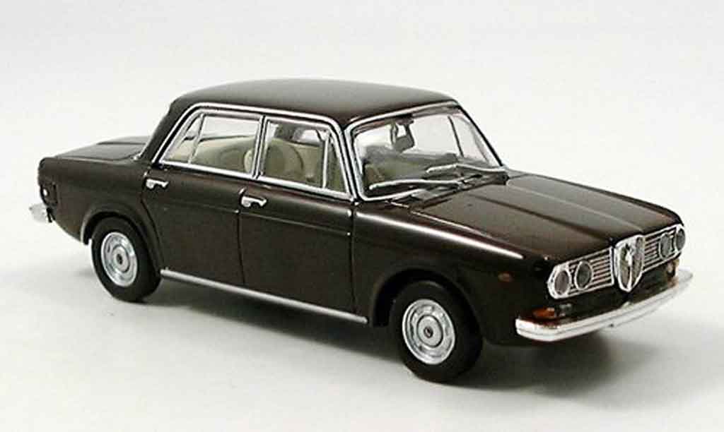 Lancia 2000 1/43 Starline berline brown diecast model cars