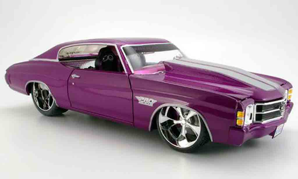 Chevrolet Chevelle 1971 1/18 Maisto 1971 prorodz lila SS454 diecast model cars