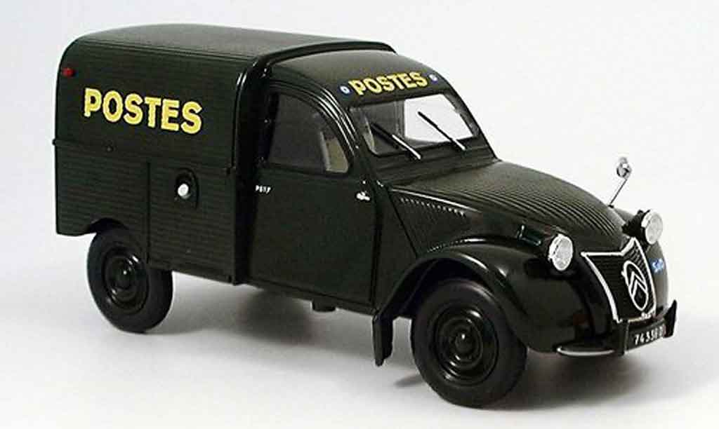 Citroen 2CV 1/18 Norev ente kastenente la poste diecast model cars