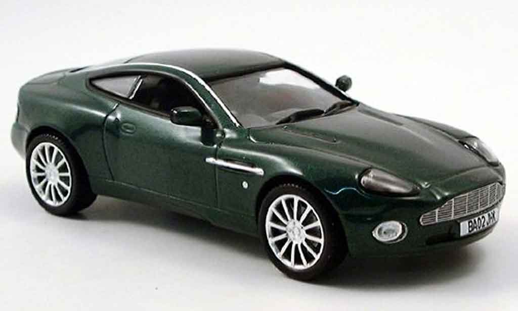 Aston Martin Vanquish 1/43 Norev v12 grun diecast model cars