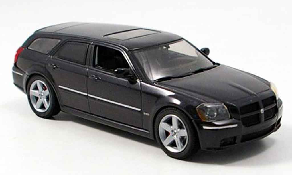 Dodge Magnum 2006 1/43 Norev 2006 SRT8 black diecast model cars