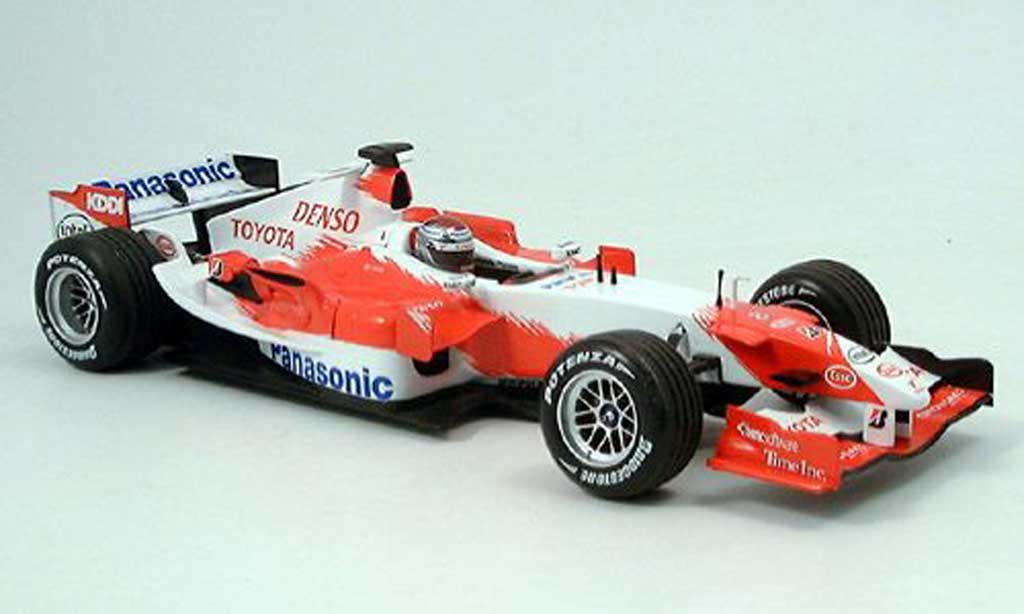 Toyota F1 1/18 Minichamps panasonic j.trulli presentation 2006 diecast model cars