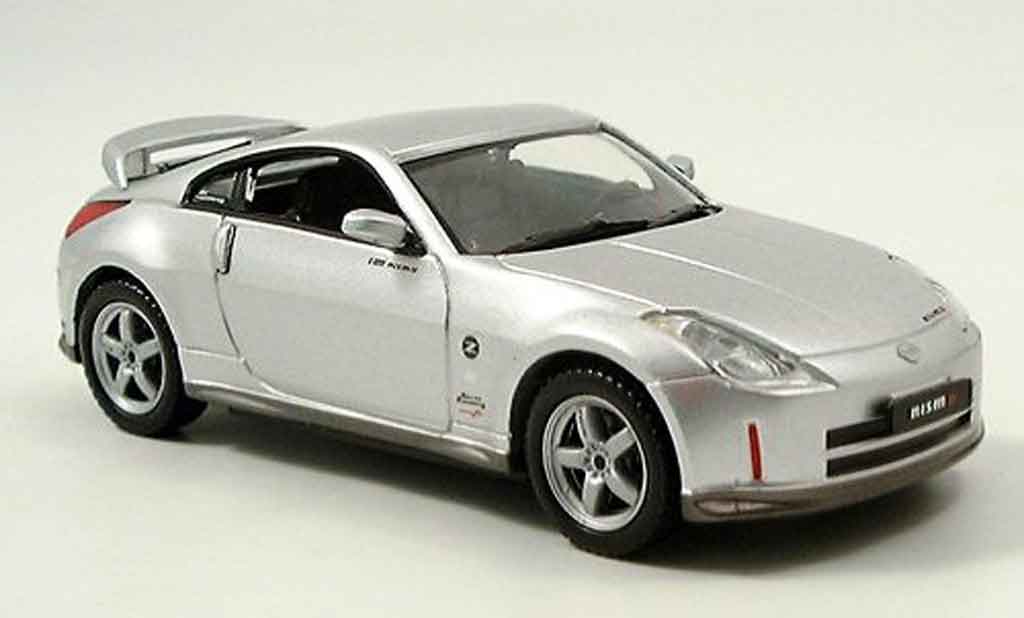 Nissan 350Z 1/43 J Collection Nismo Nismo grey metallisee diecast model cars