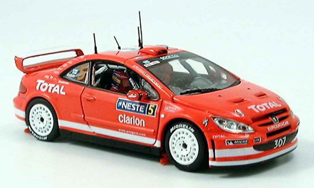 Peugeot 307 WRC 1/43 Vitesse WRC gronholm rallye 2004 diecast model cars