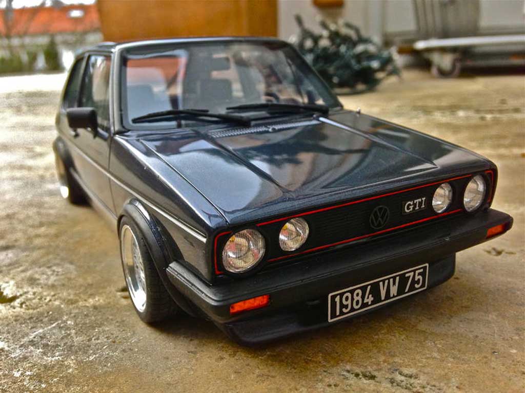 Volkswagen Golf GTI 1800 Plus Jantes BBS RM 1/18 Ottomobile