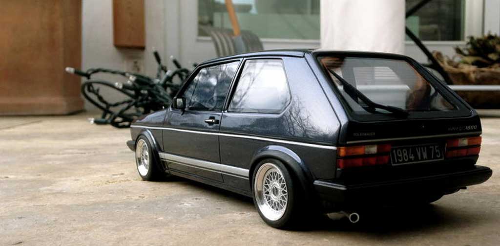 Volkswagen Golf GTI 1800 Plus Jantes BBS RM 1/18 Ottomobile
