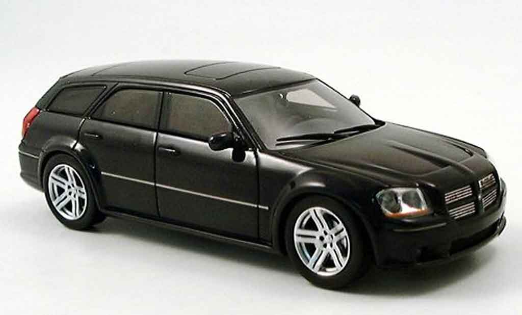 Dodge Magnum 2006 1/43 Spark 2006 SRT black diecast model cars