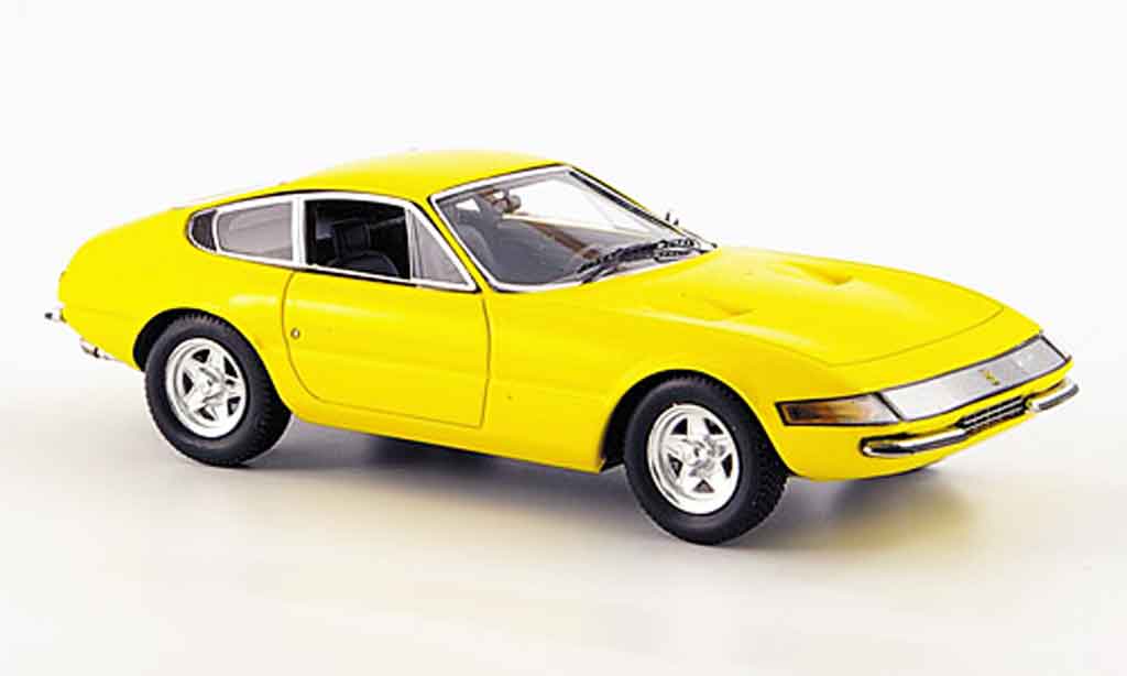 Ferrari 365 GTB/4 1/43 Red Line GTB/4 daytona yellow 1969 diecast model cars