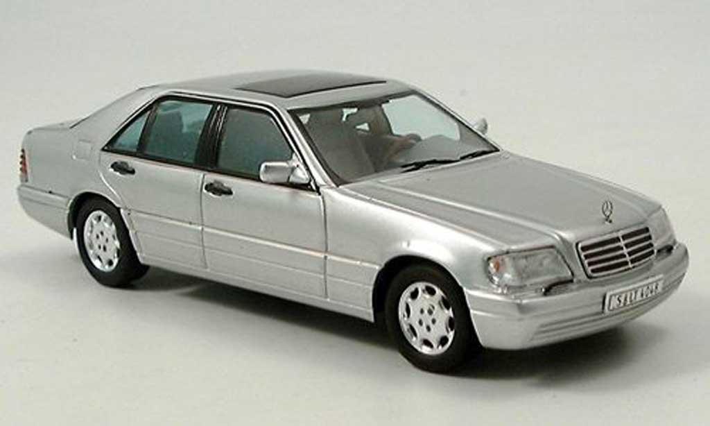 Mercedes Classe S 500 1/43 Spark 500 (W140) grey diecast model cars