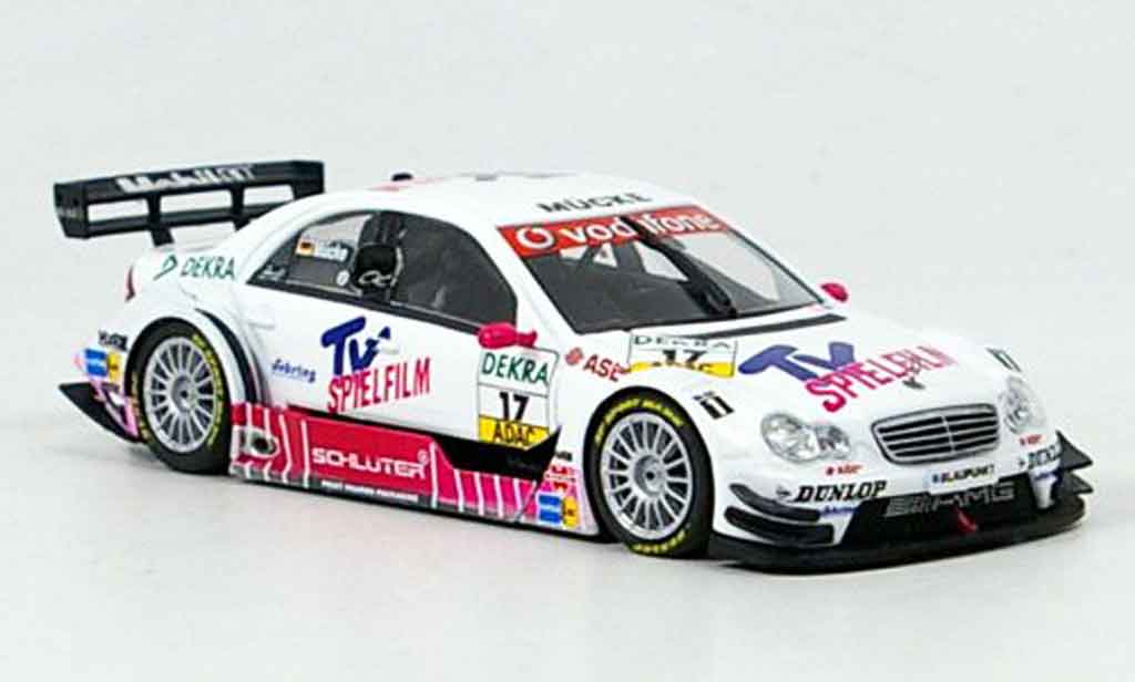 Mercedes Classe C 1/43 Minichamps DTM S.Mucke Team Mucke 2005 diecast model cars