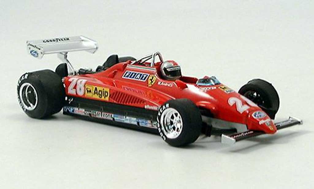 Ferrari 126 1982 1/43 Brumm 1982 C2 Turbo No.28 GP Italien Monza diecast model cars