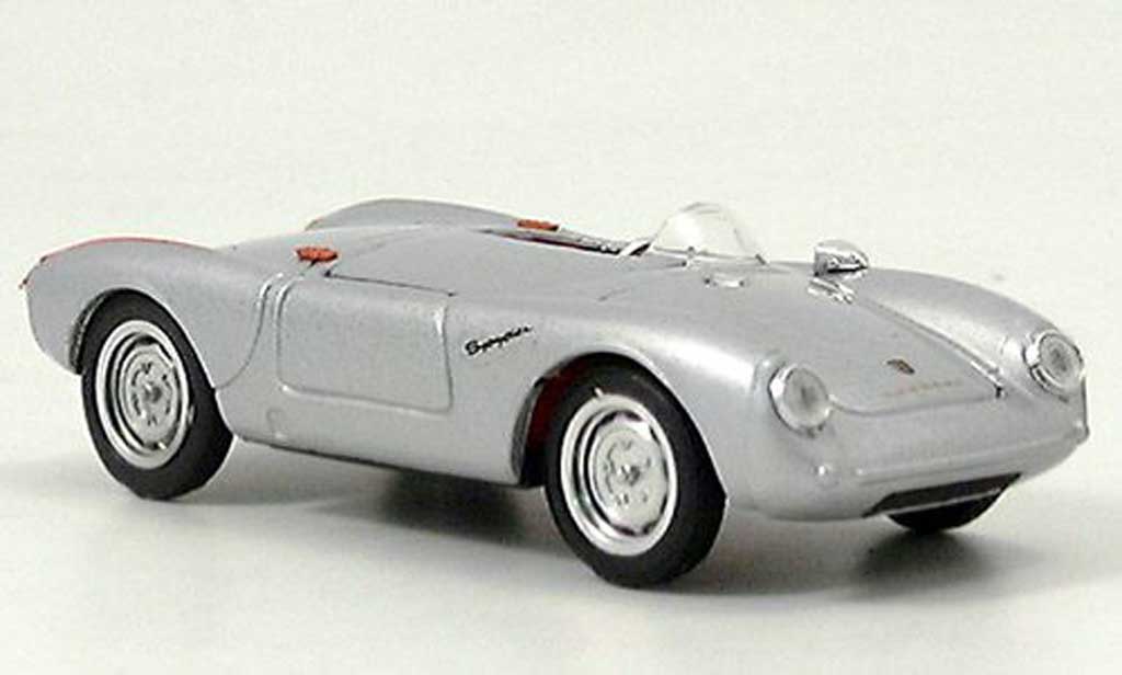 Porsche 550 1954 1/43 Brumm 1954 grey Strassenversion diecast model cars