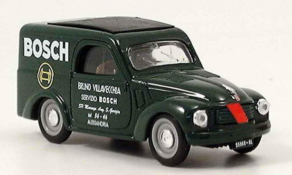 Fiat 500 1/43 Brumm C Lieferwagen Bosch grun diecast model cars