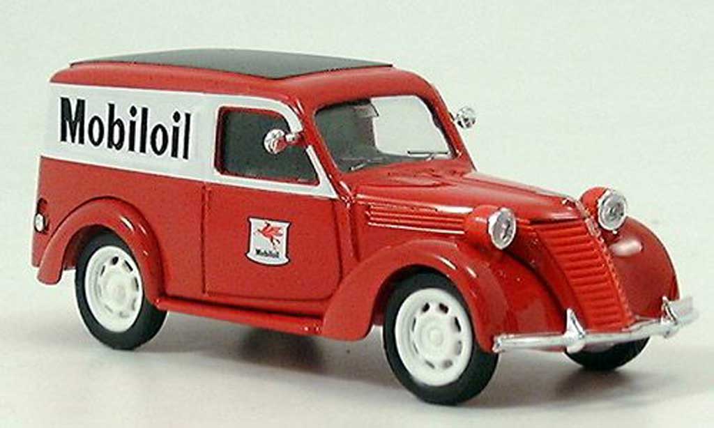 Fiat 1100 1/43 Brumm E Furgone Mobiloil 1956 diecast model cars