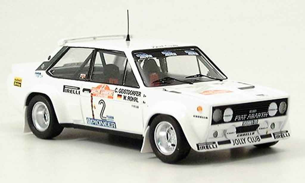 Fiat 131 1/43 Trofeu Abarth Jolly Club San Remo Rohrl Geistdorfer 1980 diecast model cars
