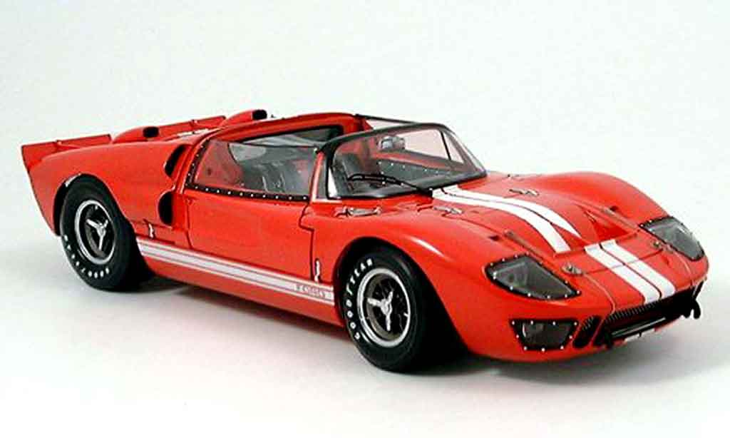 Ford GT40 1/18 Exoto GT 40 mk ii roadster red diecast model cars