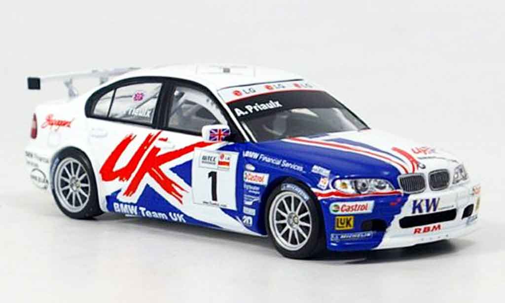 Bmw 320 E46 1/43 Minichamps E46 i WTCC A.Prilaux Champion 2005 diecast model cars