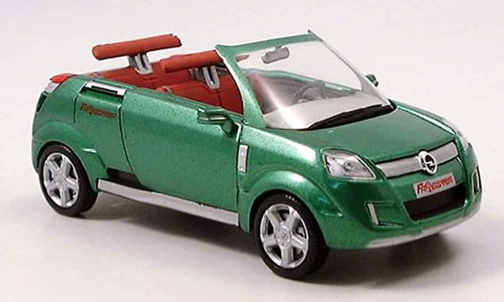 Opel Frogster 1/43 Norev grun autosalon genf 2001 diecast model cars