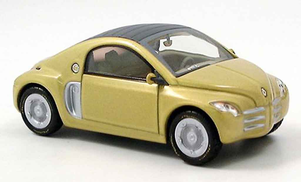 Renault Fiftie 1/43 Norev yellow concept car 1996 diecast model cars