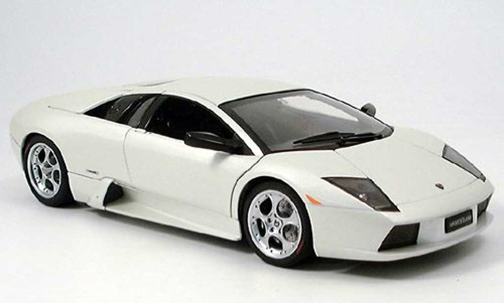 Lamborghini Murcielago 1/18 Autoart white 2001 diecast model cars