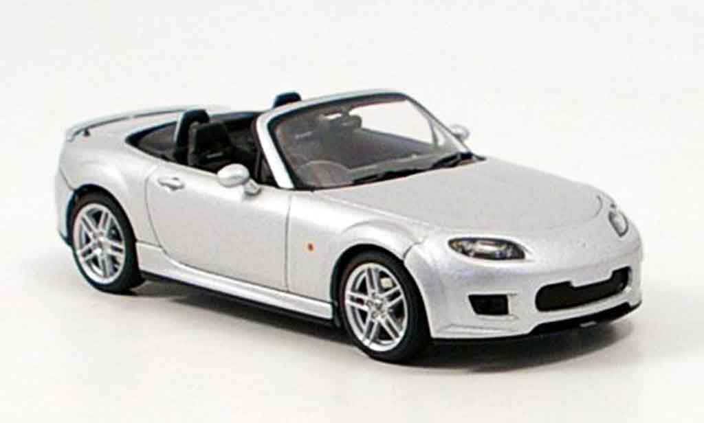 Mazda MX5 2006 1/43 Autoart 2006 MX 5 Roadster US Version grey metallisee 2006 diecast model cars