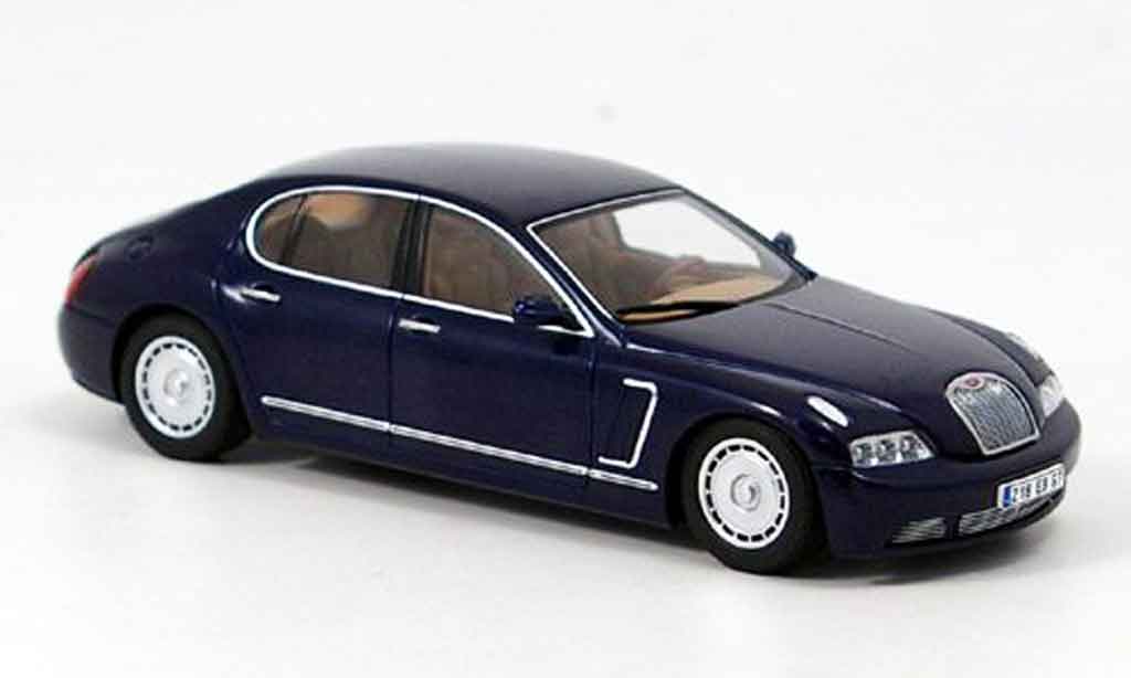 Bugatti EB218 1/43 Autoart blue genf 1999 diecast model cars