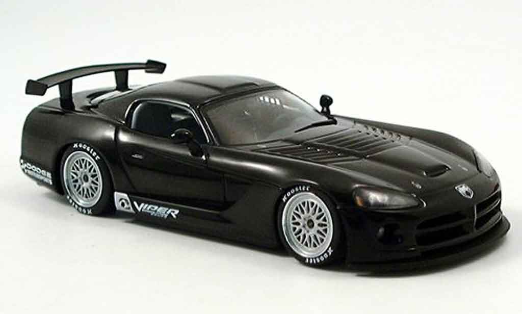 Dodge Viper Competition 1/43 Autoart Competition Competition Car Plain Body black 2004 diecast model cars