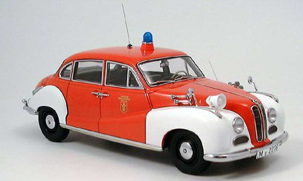 Bmw 501 1/18 Autoart pompier diecast model cars