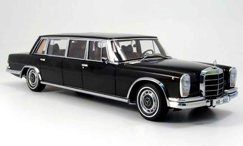 Mercedes 600 Pullmann 1/18 Autoart Pullmann lwb gardinen in heckscheibe etc. diecast model cars