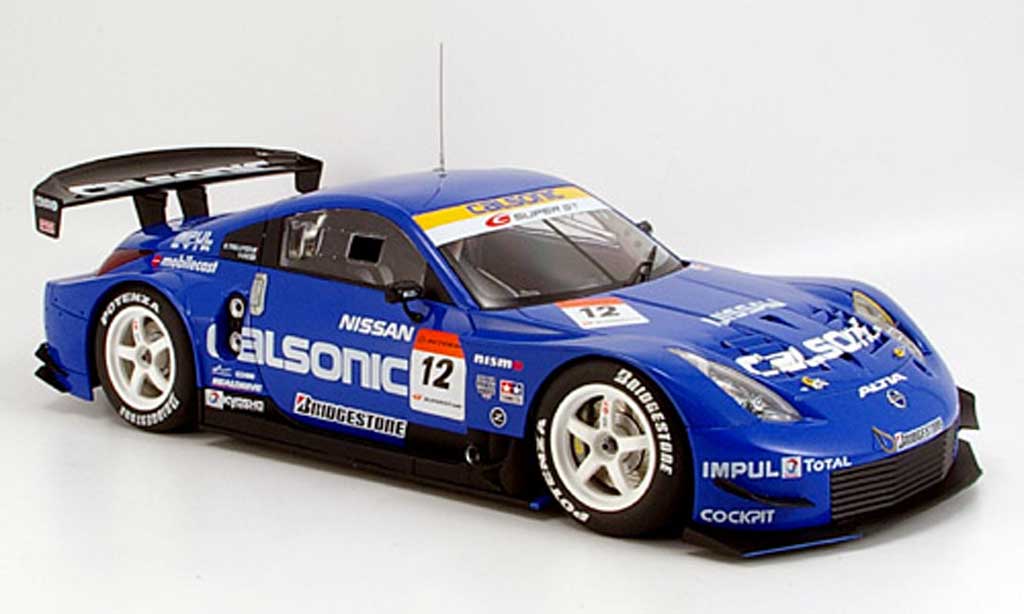 Nissan 350Z 1/18 Autoart JGTC fairlady z calsonic no.12 super gt 2005 diecast model cars
