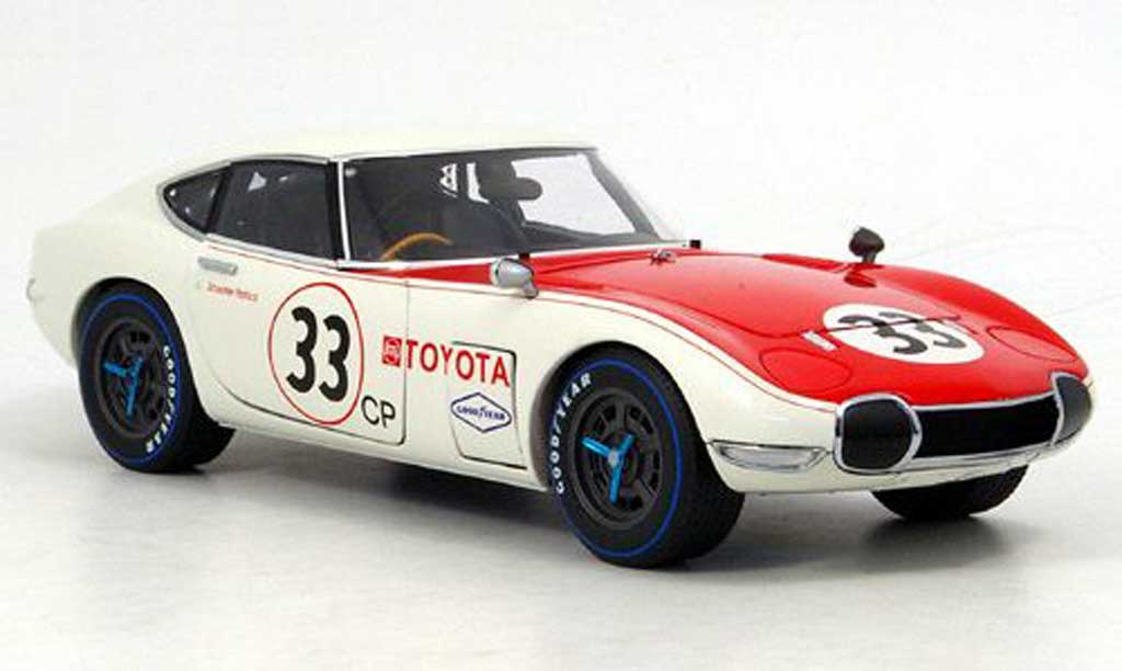 Toyota 2000 GT SCCA 1/18 Autoart SCCA no.33 1968 diecast model cars