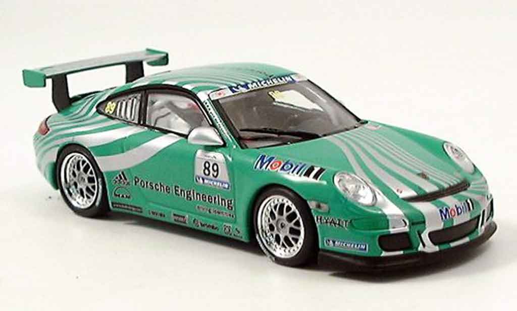 Porsche 997 GT3 CUP 1/43 Minichamps GT3 Cup Racing No.89 grun diecast model cars