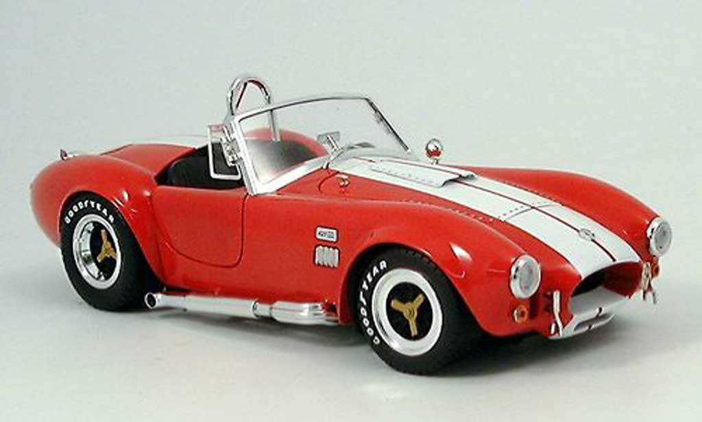 Shelby Ac Cobra 1/18 Shelby Collectibles 427 sc red white 1965 diecast model cars