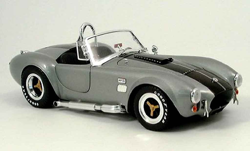 Shelby Ac Cobra 1/18 Shelby Collectibles 427 s c grey black diecast model cars