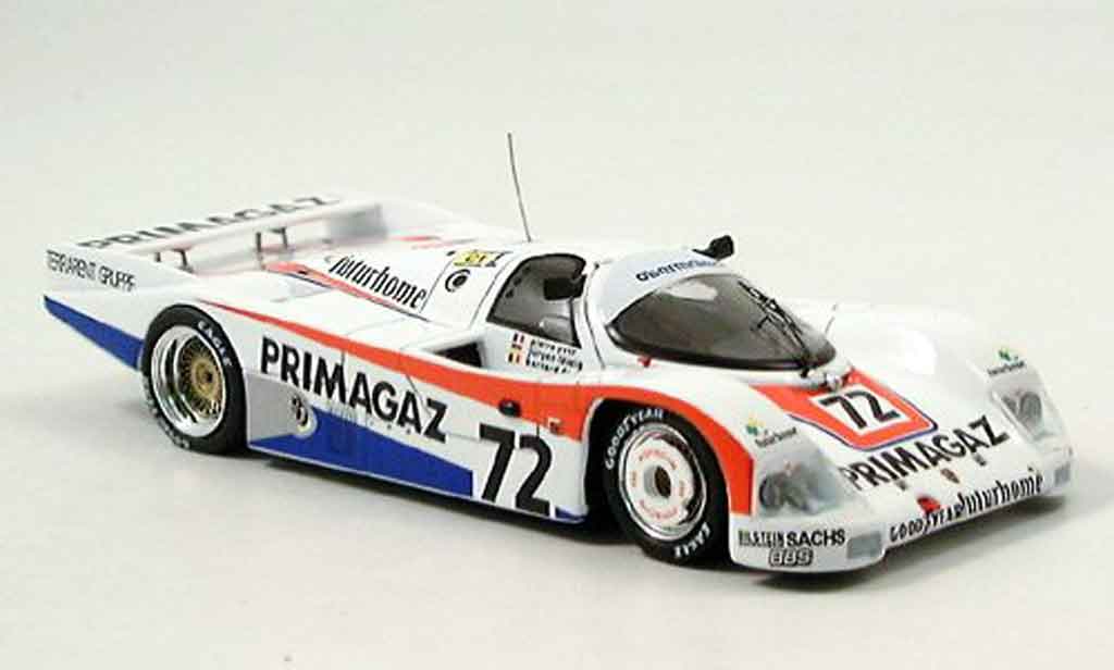 Porsche 962 1987 1/43 Spark 1987 No.72 Primagazzweiter Le Mans diecast model cars