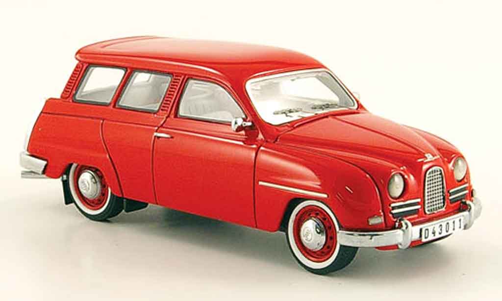 Saab 95 1/43 Neo red 14 diecast model cars