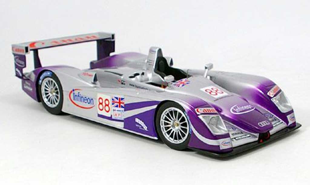 Audi R8 Le Mans 1/18 Spark Le Mans 2004 diecast model cars