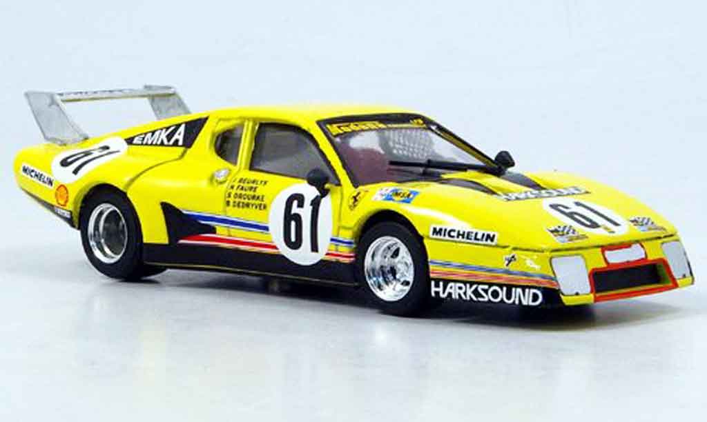 Ferrari 512 BB 1/43 Brumm BB le mans 1979 diecast model cars