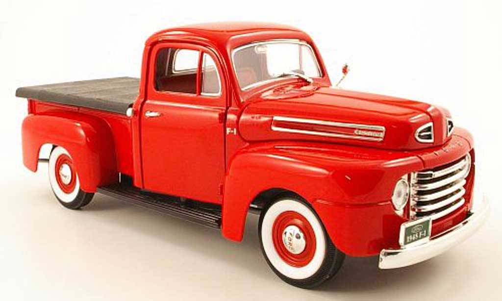 Ford F-1 1/18 Yat Ming pick up red 1948 diecast model cars
