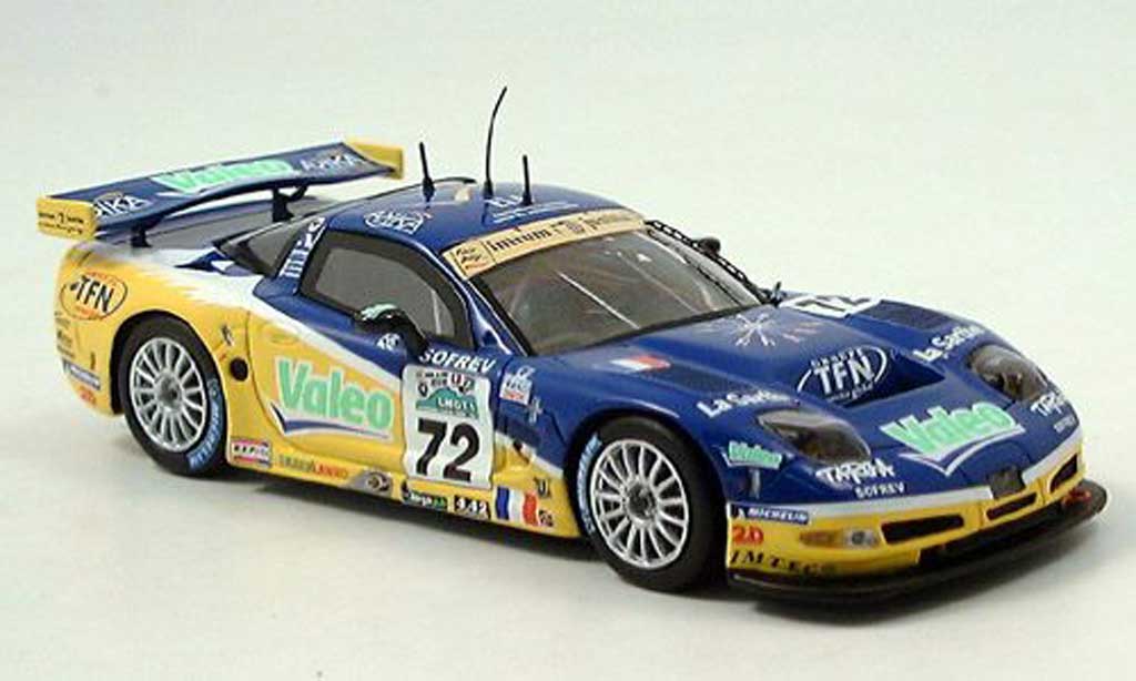 Chevrolet Corvette C5 1/43 Spark C5 C5R No.72 Luc Alphand Aventures 24h Le Mans L.Alphand / J.Policand / P.Goueslard diecast model cars