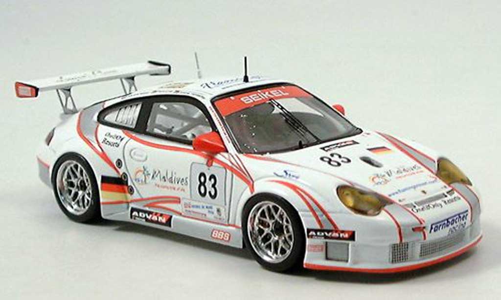 Porsche 996 GT3 RSR 1/43 Spark GT3 RSR No.83 Seikel Motorsport 24h Le Mans 2006 diecast model cars