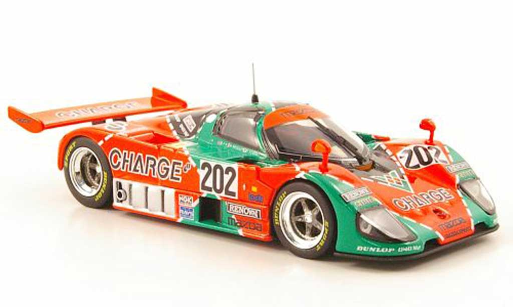 Mazda 767B 1/43 Q Model No.202 Charge 24h Le Mans 1989 diecast model cars