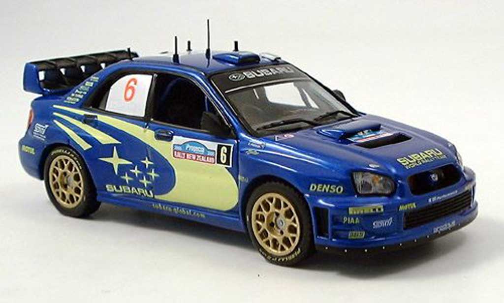 Subaru Impreza WRC 1/43 IXO WRC No.6 Atkinson Rally Neuseeland 2005 diecast model cars