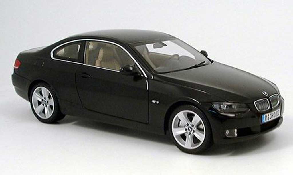 Bmw 335 E92 1/18 Kyosho E92 coupe black 2006 diecast model cars